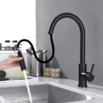 Mixer Kitchen Brass Pull-Out Faucets - Image 2