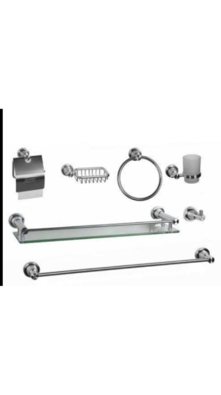 7pcs Brimix aluminum Bathroom set